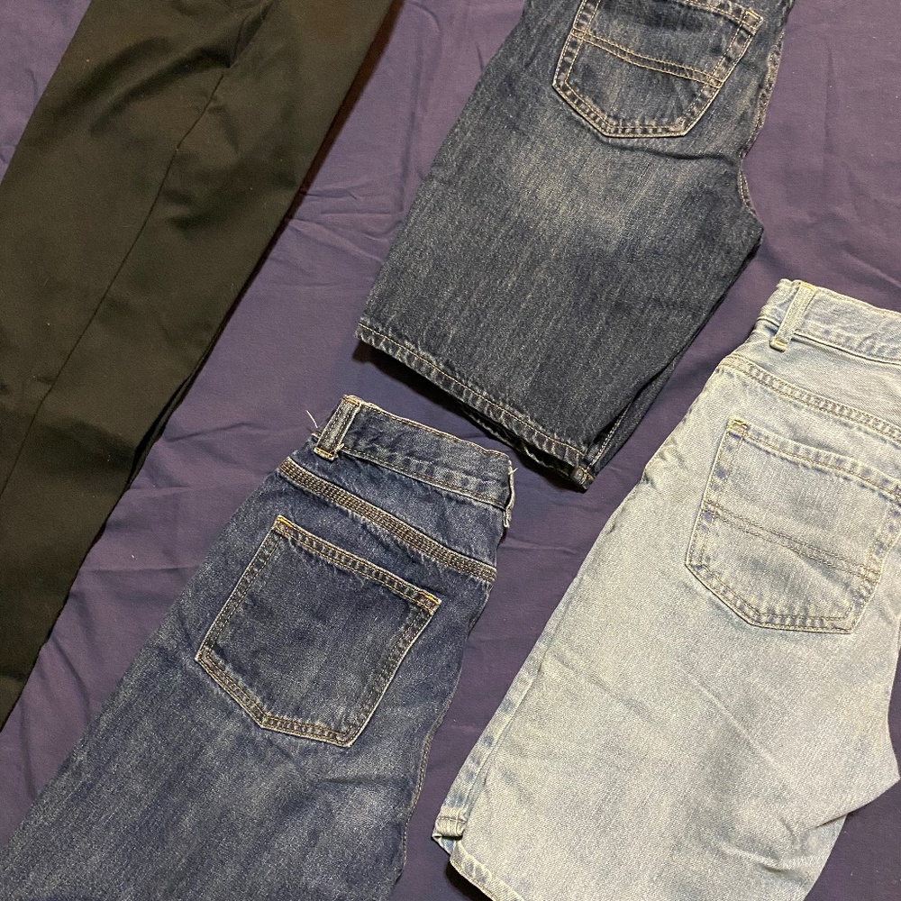 Uniform Pants & Denim Shorts
